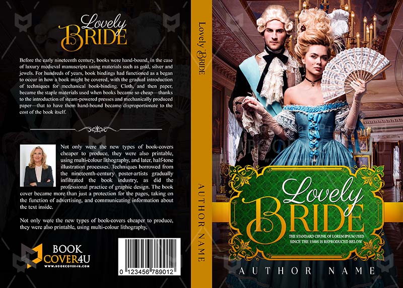 Romance-book-cover-design-Lovely Bride-front