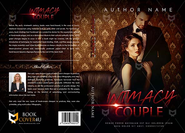 Romance-book-cover-design-Intimacy Couple-front