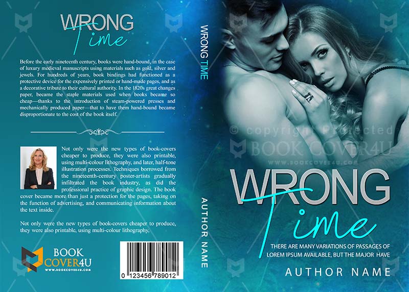 Romance-book-cover-design-Wrong Time-front