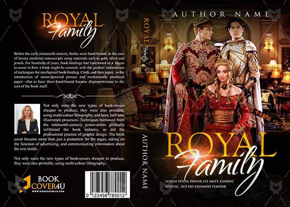 Romance-book-cover-design-Royal Family-front