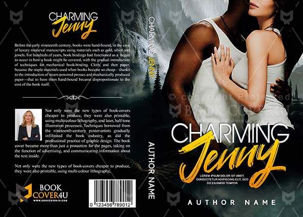 Romance-book-cover-design-Charming Jenny-front