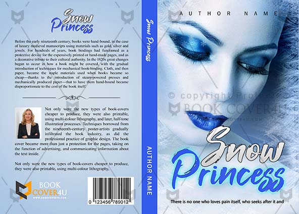 Romance-book-cover-design-Snow Princess-front