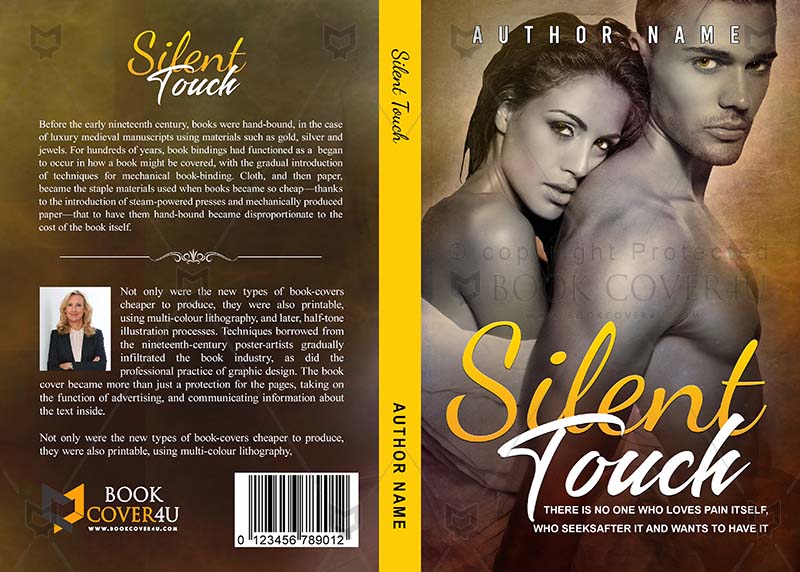 Romance-book-cover-design-Silent Touch-front