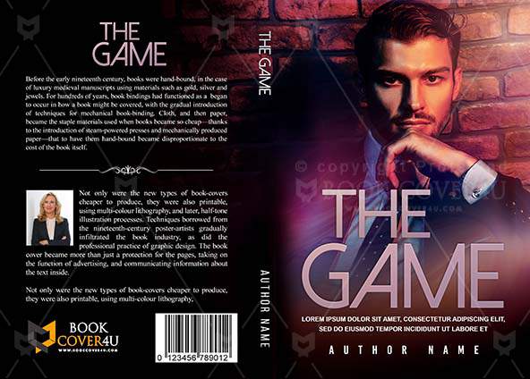 Romance-book-cover-design-The Game-front