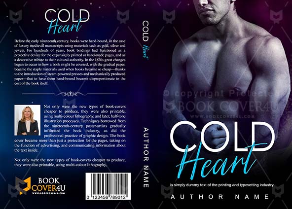Romance-book-cover-design-Cold Heart-front