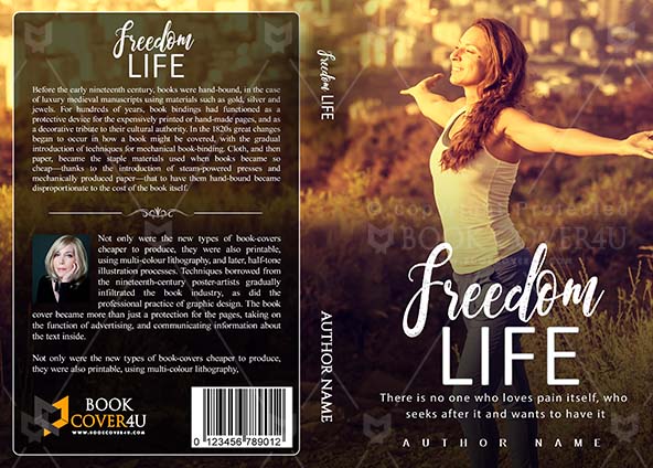 Romance Book Cover Design Freedom Life