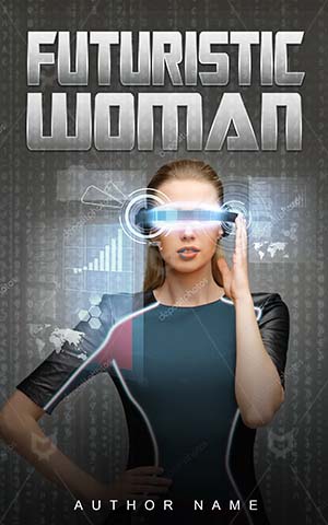 SCI-FI-book-cover-future-girl-technology