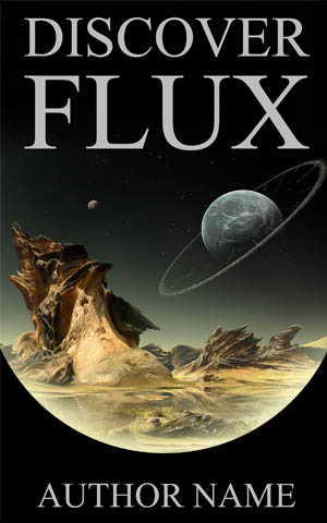 SCI-FI-book-cover-design-Discover Flux-front