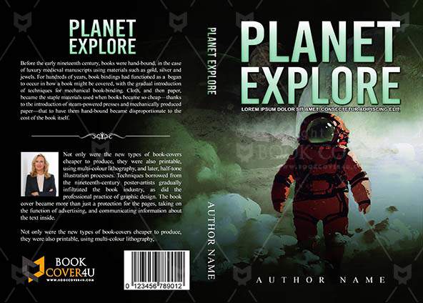 SCI-FI-book-cover-design-Planet Explore-front