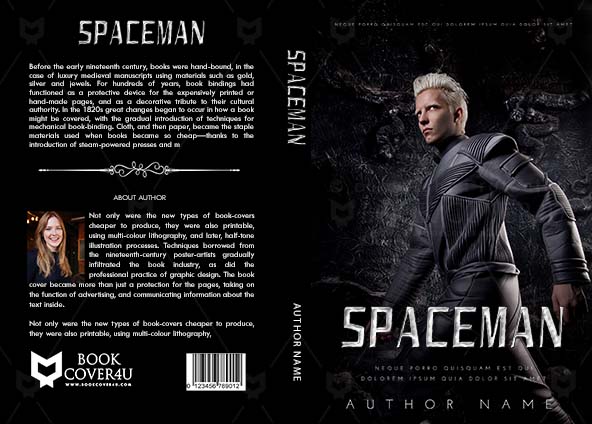 SCI-FI-book-cover-design-SpaceMan-front