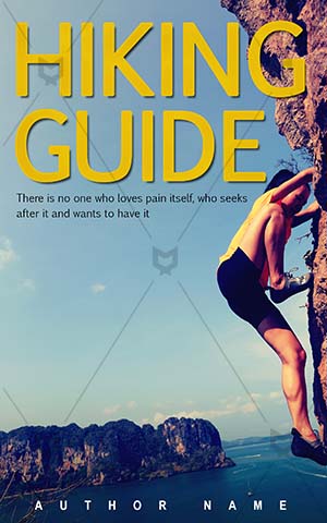 Sports-book-cover-Climbing-Guide-Woman-covers-rock-climber-Climber-Extreme-sports-Black-hair-Rock-wall-Summer-Success-Nature