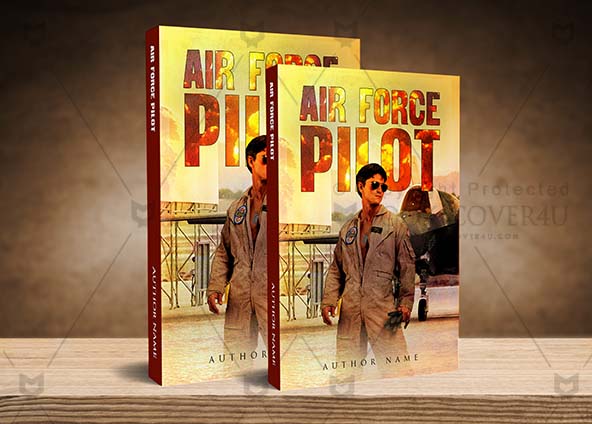 Thrillers-book-cover-design-Air force Pilot-back