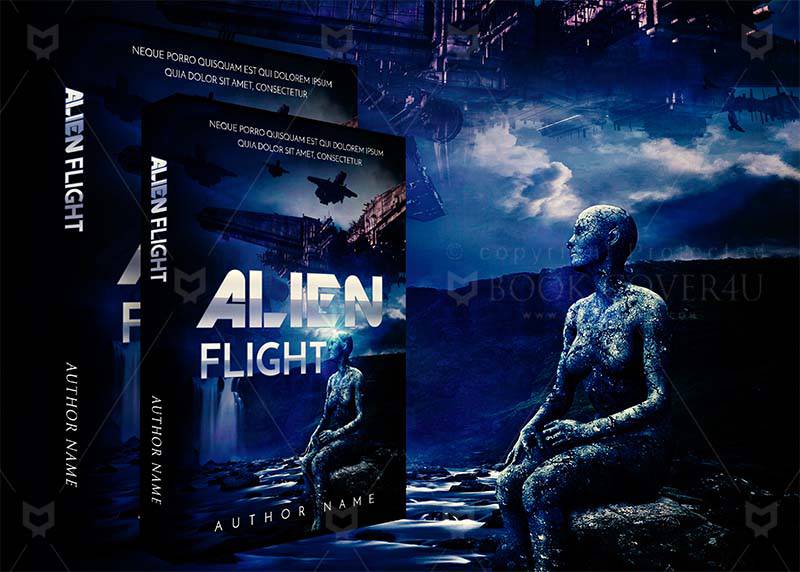 Thrillers-book-cover-design-Alien Fight-back