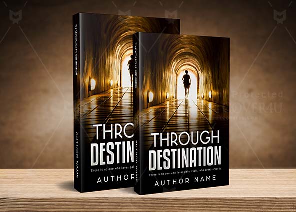 Thrillers-book-cover-design-Walking Through Destination-back