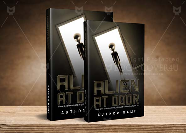 Thrillers-book-cover-design-Alien At Door-back