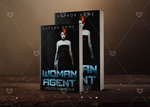 Thrillers-book-cover-design-Woman Agent-back