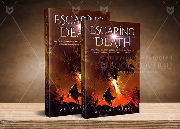 Thrillers-book-cover-design-Escaping Dragon-back
