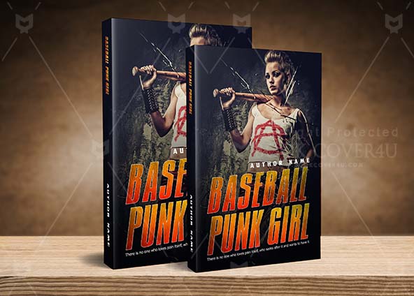 Thrillers-book-cover-design-Baseball Punk Girl-back