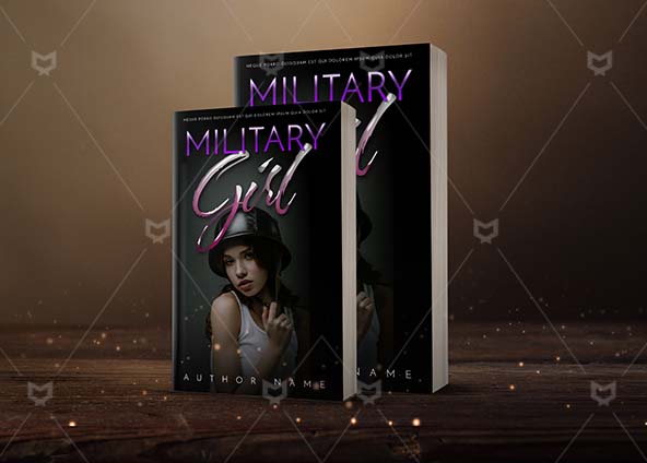 Thrillers-book-cover-design-Military Girl-back