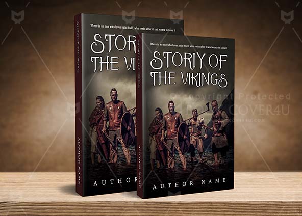 Thrillers-book-cover-design-Story of the Vikings-back