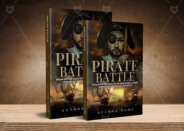Thrillers-book-cover-design-Pirate Battle-back