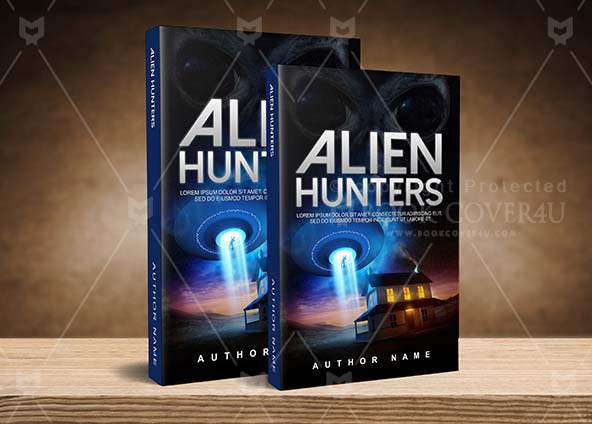 Thrillers-book-cover-design-Alien Hunters-back