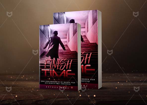 Thrillers-book-cover-design-Finish Time-back