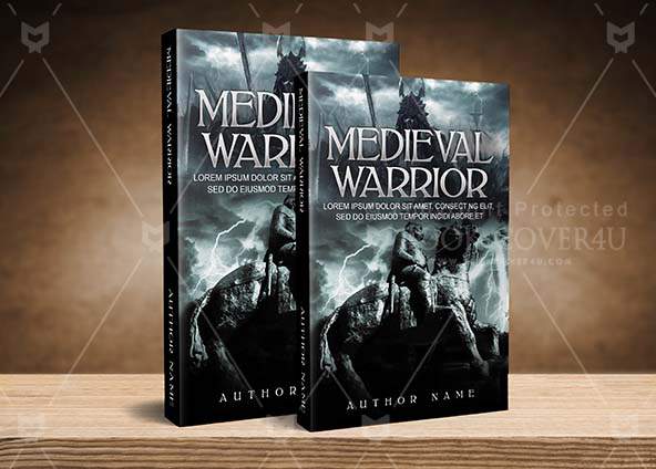 Thrillers-book-cover-design-Medieval Warrior-back