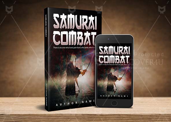 Thrillers-book-cover-design-Samurai Combat-back