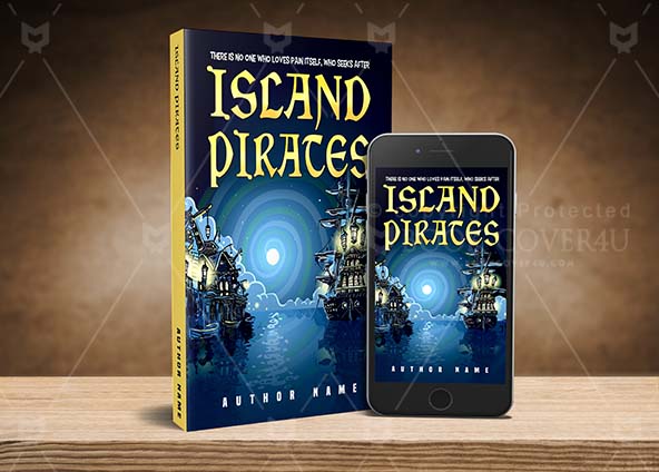 Thrillers-book-cover-design-Island Pirates-back