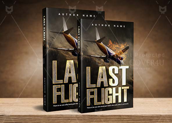 Thrillers-book-cover-design-Last Flight-back