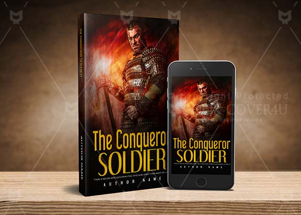 Thrillers-book-cover-design-The Conqueror Soldier-back