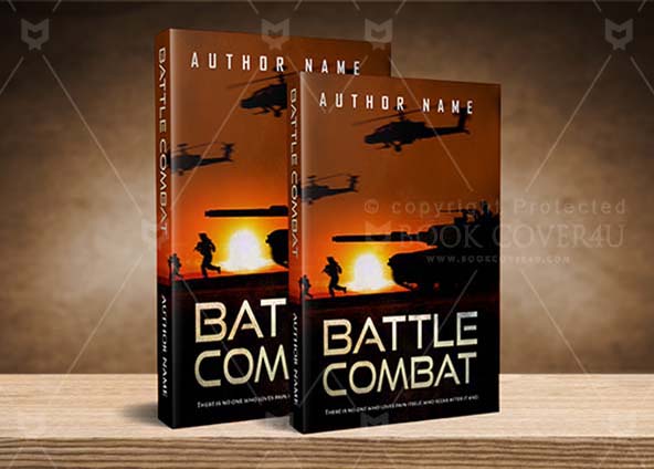 Thrillers-book-cover-design-Battle Combat-back