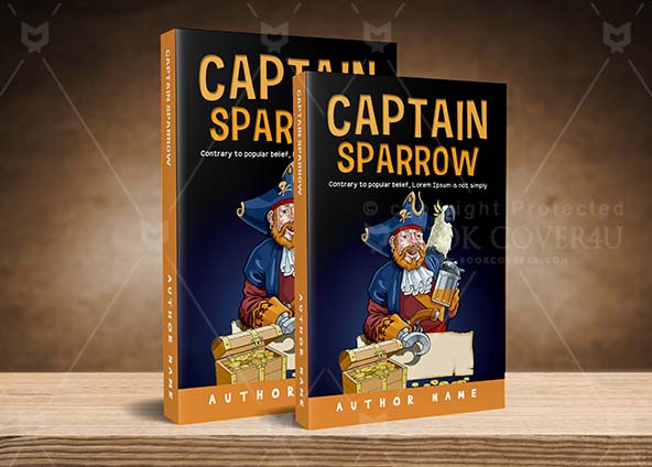 Thrillers-book-cover-design-Captain Sparrow-back
