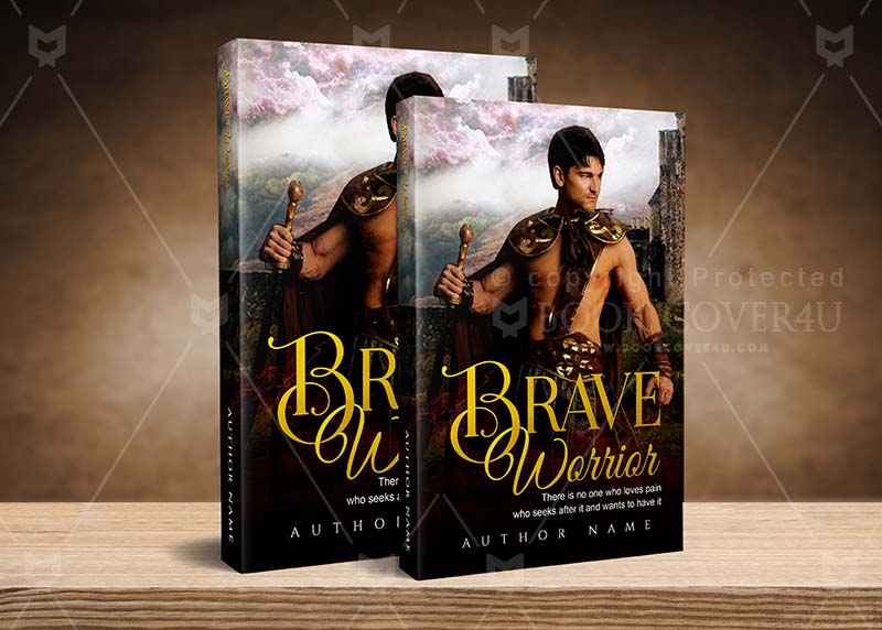 Thrillers-book-cover-design-Brave Worrior-back