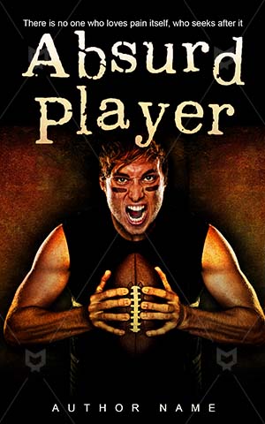 Thrillers-book-cover-crazy-player-football