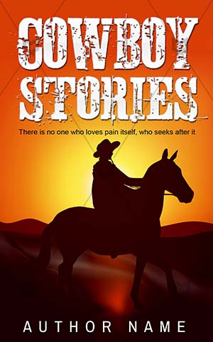 Thrillers-book-cover-Cowboy-Horse-riding-Stories-covers-Sun-Sunset-Illustration-Sky-Western-Riding-Rancher-Dusk-Hat-Texas