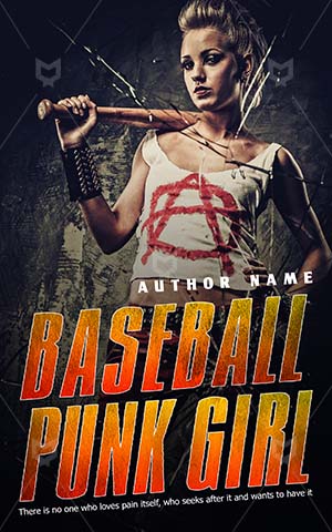 Thrillers-book-cover-Fight-Destruction-Anger-Baseball-Girl-Punk-Thriller-design-Violence-Aggression-Woman-bat