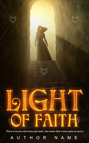 Thrillers-book-cover-Light-Tunnel-Stepping-stones-Bright-Stone-Fantasy-Glow-Premade-fantasy-covers-Doorway