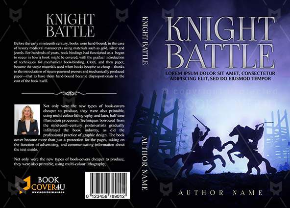 Thrillers-book-cover-design-Knight Battle-front