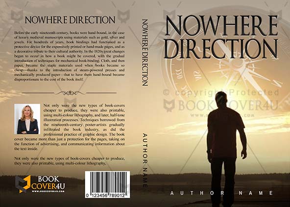Thrillers-book-cover-design-Nowhere Direction-front