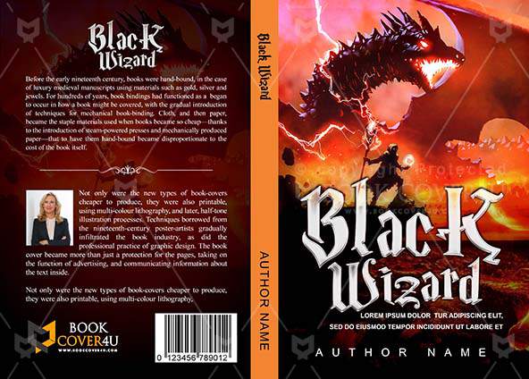 Thrillers-book-cover-design-Black Wizard-front