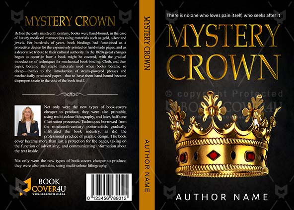 Thrillers-book-cover-design-Mystery Crown-front