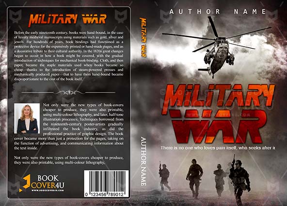 Thrillers-book-cover-design-Military War-front