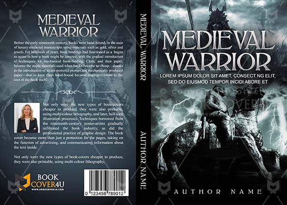 Thrillers-book-cover-design-Medieval Warrior-front