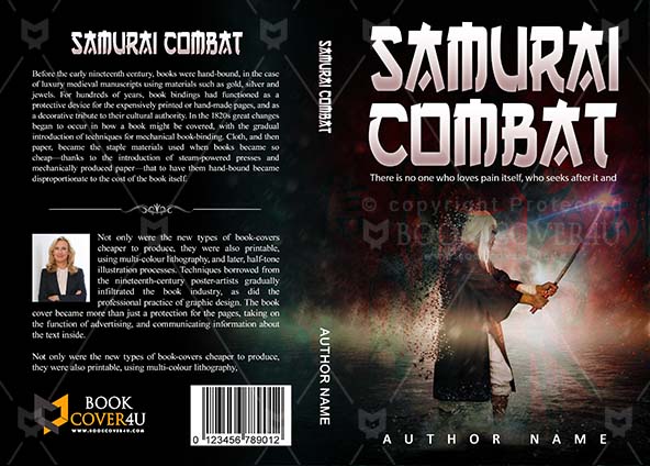 Thrillers-book-cover-design-Samurai Combat-front