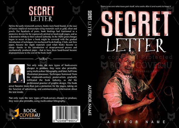 Thrillers-book-cover-design-Secret Letter-front