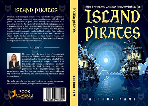 Thrillers-book-cover-design-Island Pirates-front