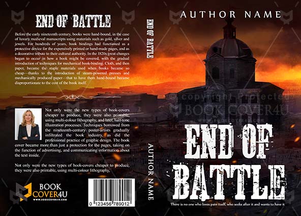 Thrillers-book-cover-design-End Of Battle-front