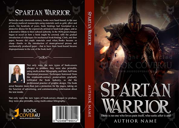 Thrillers-book-cover-design-Spartan Warrior-front